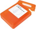 Pudełko ochronne do HDD 3.5', pomarańczowe Pudełko ochronne do HDD 3.5', pomarańczowe