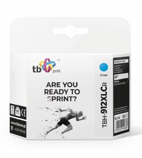 Tusz TB PRINT TBH-912XLCR Kod oryginału: 3YL81AE Tusz TB PRINT TBH-912XLCR Kod oryginału: 3YL81AE