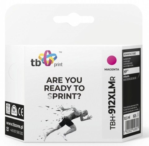 Tusz TB PRINT TBH-912XLMR Kod oryginału: 3YL82AE Tusz TB PRINT TBH-912XLMR Kod oryginału: 3YL82AE