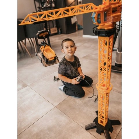 WOOPIE Dźwig Żuraw Zdalnie Sterowany 103 cm R/C Ciężarówka Koparka + 4 Akc. WOOPIE Dźwig Żuraw Zdalnie Sterowany 103 cm R/C Ciężarówka Koparka + 4 Akc.