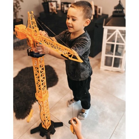 WOOPIE Dźwig Żuraw Zdalnie Sterowany 103 cm R/C Ciężarówka Koparka + 4 Akc. WOOPIE Dźwig Żuraw Zdalnie Sterowany 103 cm R/C Ciężarówka Koparka + 4 Akc.