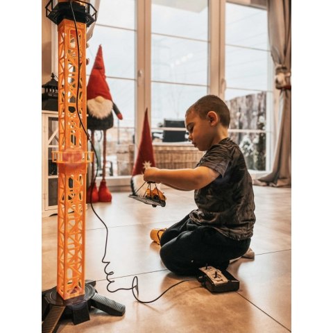 WOOPIE Dźwig Żuraw Zdalnie Sterowany 103 cm R/C Ciężarówka Koparka + 4 Akc. WOOPIE Dźwig Żuraw Zdalnie Sterowany 103 cm R/C Ciężarówka Koparka + 4 Akc.