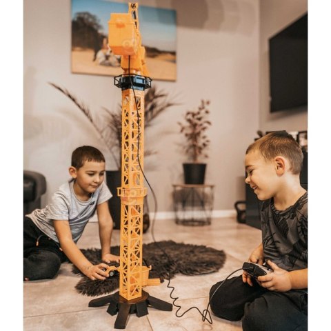 WOOPIE Dźwig Żuraw Zdalnie Sterowany 103 cm R/C Ciężarówka Koparka + 4 Akc. WOOPIE Dźwig Żuraw Zdalnie Sterowany 103 cm R/C Ciężarówka Koparka + 4 Akc.