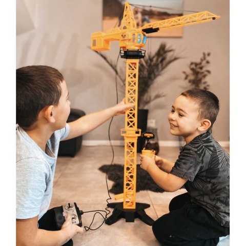 WOOPIE Dźwig Żuraw Zdalnie Sterowany 103 cm R/C Ciężarówka Koparka + 4 Akc. WOOPIE Dźwig Żuraw Zdalnie Sterowany 103 cm R/C Ciężarówka Koparka + 4 Akc.
