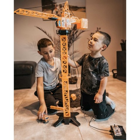 WOOPIE Dźwig Żuraw Zdalnie Sterowany 103 cm R/C Ciężarówka Koparka + 4 Akc. WOOPIE Dźwig Żuraw Zdalnie Sterowany 103 cm R/C Ciężarówka Koparka + 4 Akc.