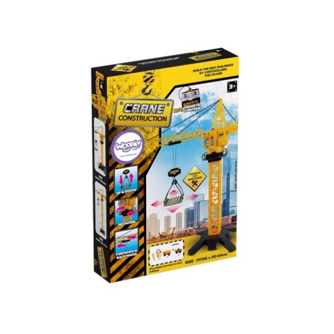 WOOPIE Dźwig Żuraw Zdalnie Sterowany 103 cm R/C Ciężarówka Koparka + 4 Akc. WOOPIE Dźwig Żuraw Zdalnie Sterowany 103 cm R/C Ciężarówka Koparka + 4 Akc.