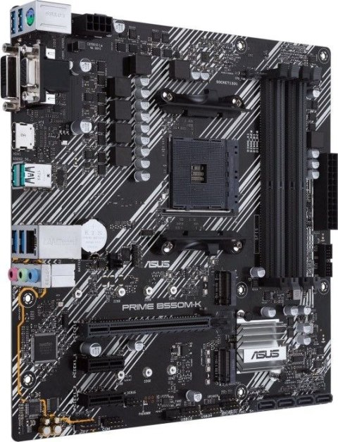 Płyta główna ASUS PRIME B550M-K (Socket AM4 /mATX) Płyta główna ASUS PRIME B550M-K (Socket AM4 /mATX)