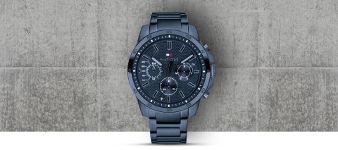Zegarek Męski Tommy Hilfiger Decker 1791560 + BOX Tommy Hilfiger Zegarek Męski Tommy Hilfiger Decker 1791560 + BOX Tommy Hilfiger