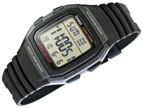 Zegarek Męski CASIO W-96H-1BVDF + BOX CASIO Zegarek Męski CASIO W-96H-1BVDF + BOX CASIO