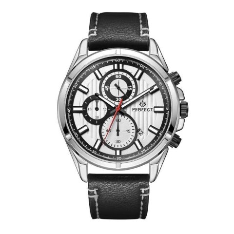 Zegarek Męski Perfect Chronograf CH03L-02 + Box PERFECT Zegarek Męski Perfect Chronograf CH03L-02 + Box PERFECT