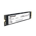 Dysk SSD PATRIOT P300 2 TB P300 (M.2 2280″ /2TB /PCIe NVMe Gen3 x4 /2100MB/s /1650MB/s)