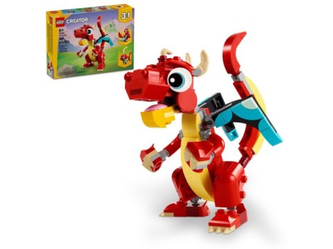 LEGO 31145 CREATOR 3w1 - Czerwony smok LEGO 31145 CREATOR 3w1 - Czerwony smok