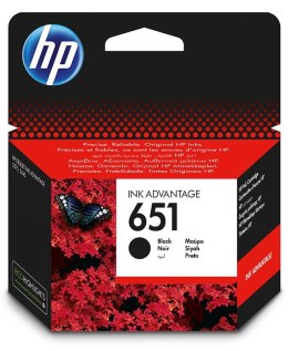 Wkład HP Tusz HP 651 czarny (C2P10AE) C2P10AE