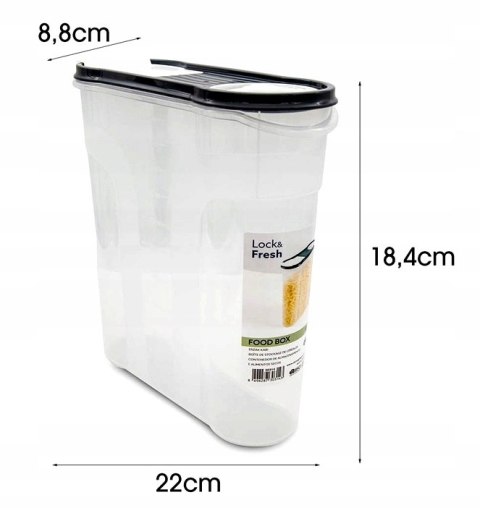 Pojemnik na artykuły sypkie DUNYA 2150 ml Pojemnik na artykuły sypkie DUNYA 2150 ml