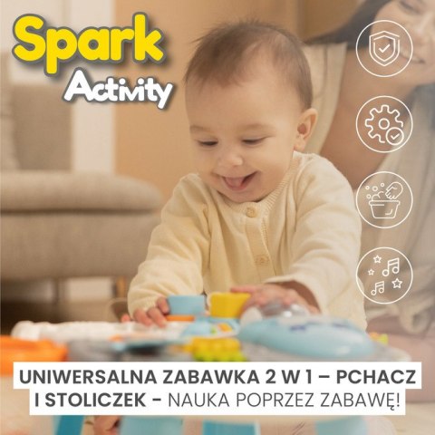 PCHACZ-STOLIK 2 W 1 SPARK TURQUOISE PCHACZ-STOLIK 2 W 1 SPARK TURQUOISE