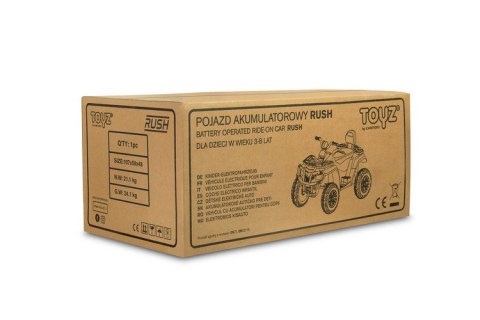 POJAZD NA AKUMULATOR RUSH RED POJAZD NA AKUMULATOR RUSH RED