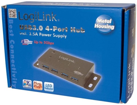 Hub USB LOGILINK 4x USB 3.0 Hub USB LOGILINK 4x USB 3.0