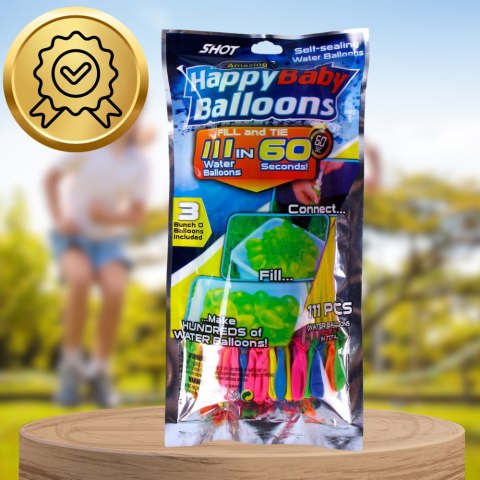 BALONY WODNE bomby na wodę Do Rzucania Baloniki XXL 111 szt dla dzieci BALONY WODNE bomby na wodę Do Rzucania Baloniki XXL 111 szt dla dzieci