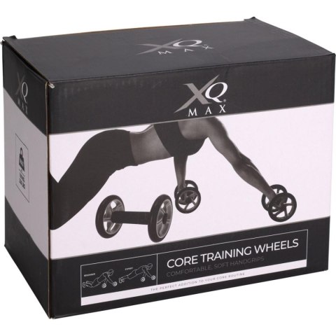 TRENAŻER KOŁA DO ĆWICZEŃ CORE TRENING WHEELS CZARNE 2 SZT TRENAŻER KOŁA DO ĆWICZEŃ CORE TRENING WHEELS CZARNE 2 SZT