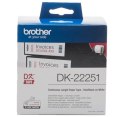 Taśma BROTHER Czarny DK22251 Taśma BROTHER Czarny DK22251