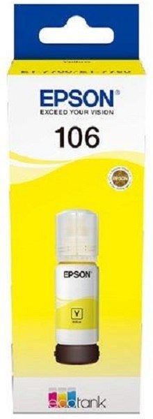 Tusz EPSON 106 Żółty C13T00R440 Tusz EPSON 106 Żółty C13T00R440