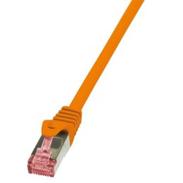 LOGILINK S/FTP Cat.6 0.5 m Pomarańczowy 0.5 Patchcord