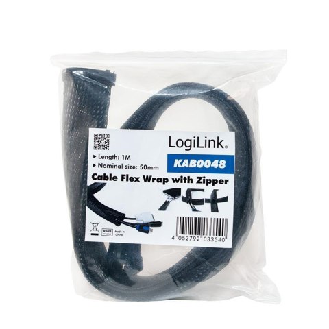 Maskownica LOGILINK Suwak KAB0048(3.5cm5cm100cm) Maskownica LOGILINK Suwak KAB0048(3.5cm5cm100cm)