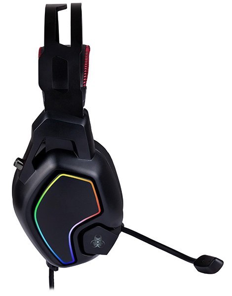 Słuchawki z mikrofonem TRACER GameZone Raptor V2 RGB Czarny Słuchawki z mikrofonem TRACER GameZone Raptor V2 RGB Czarny