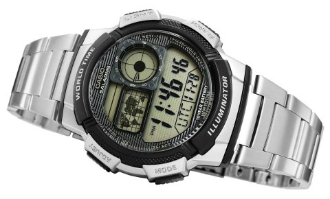 Zegarek Męski CASIO AE-1000WD-1AVDF CASIO Zegarek Męski CASIO AE-1000WD-1AVDF CASIO
