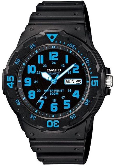 Zegarek Męski CASIO MRW-200H-2BVDF + BOX CASIO Zegarek Męski CASIO MRW-200H-2BVDF + BOX CASIO