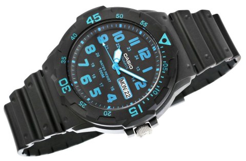 Zegarek Męski CASIO MRW-200H-2BVDF + BOX CASIO Zegarek Męski CASIO MRW-200H-2BVDF + BOX CASIO