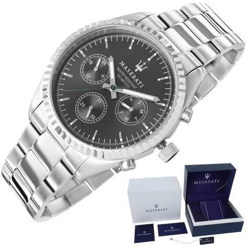 Zegarek Męski Maserati Competizione R8853100023 + BOX Maserati Zegarek Męski Maserati Competizione R8853100023 + BOX Maserati