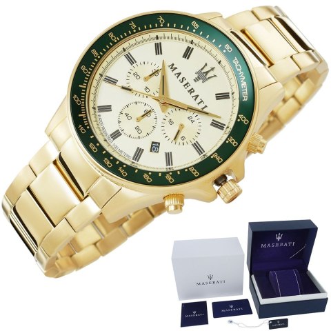 Zegarek Męski Maserati Sfida R8873640005 + BOX Maserati Zegarek Męski Maserati Sfida R8873640005 + BOX Maserati