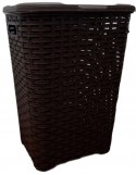 Kosz na bieliznę RATTAN 45l-brąz 400x316x550 Kosz na bieliznę RATTAN 45l-brąz 400x316x550