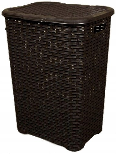 Kosz na bieliznę RATTAN 45l-brąz 400x316x550 Kosz na bieliznę RATTAN 45l-brąz 400x316x550