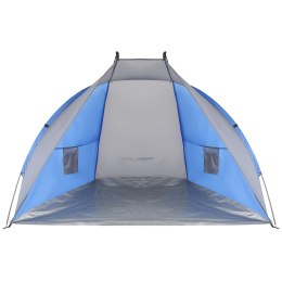 NAMIOT OSŁONA PLAŻOWA SUN 200x120x120cm SZARO-NIEBIESKA ENERO CAMP
