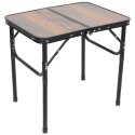 STOLIK TURYSTYCZNY SKŁADANY KEMPINGOWY 60X45X25-56CM DREWNO