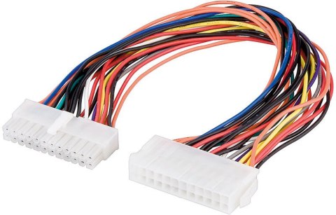 Kabel AKYGA Przedłużacz P1 30 cm AK-CA-09 Kabel AKYGA Przedłużacz P1 30 cm AK-CA-09