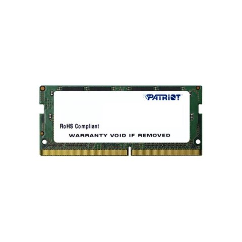Pamięć PATRIOT (SODIMM/DDR4/8 GB/2133MHz/15 CLCL/SINGLE) Pamięć PATRIOT (SODIMM/DDR4/8 GB/2133MHz/15 CLCL/SINGLE)