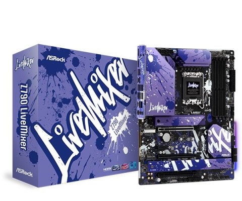 Płyta główna ASROCK Z790 LiveMixer (Socket 1700 /ATX) Płyta główna ASROCK Z790 LiveMixer (Socket 1700 /ATX)