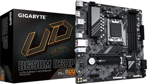 Płyta główna GIGABYTE B650M D3HP (Socket AM5 /micro ATX) Płyta główna GIGABYTE B650M D3HP (Socket AM5 /micro ATX)
