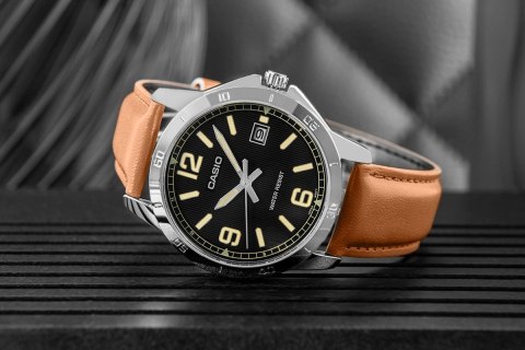 Zegarek Męski Casio MTP-V004L-1B2UDF + BOX CASIO Zegarek Męski Casio MTP-V004L-1B2UDF + BOX CASIO