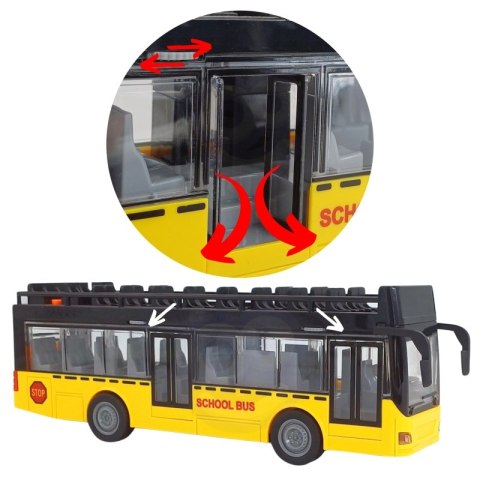 WOOPIE Autobus ze Światłami i Otwieranymi Drzwiami WOOPIE Autobus ze Światłami i Otwieranymi Drzwiami