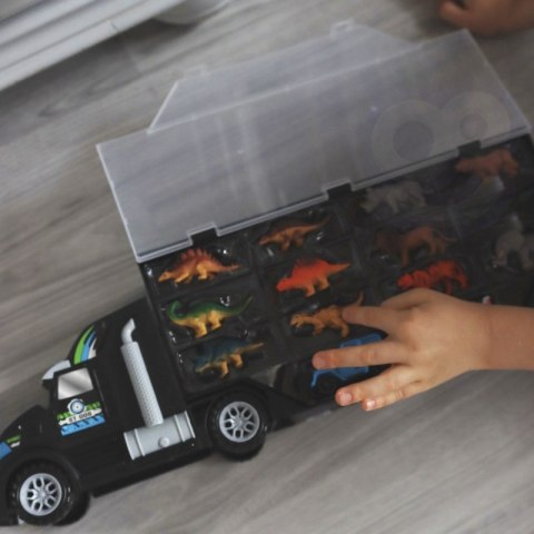 WOOPIE Samochód Transporter Dinozaury Ciężarówka WOOPIE Samochód Transporter Dinozaury Ciężarówka