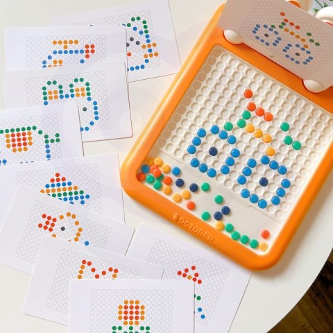 WOOPIE Tablica Magnetyczna Montessori MagPad Do Rysowania Królik Marchewka WOOPIE Tablica Magnetyczna Montessori MagPad Do Rysowania Królik Marchewka