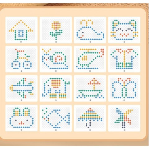 WOOPIE Tablica Magnetyczna Montessori MagPad Do Rysowania Królik Marchewka WOOPIE Tablica Magnetyczna Montessori MagPad Do Rysowania Królik Marchewka