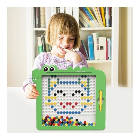 WOOPIE Tablica Magnetyczna dla Dzieci Montessori MagPad Dinozaur WOOPIE Tablica Magnetyczna dla Dzieci Montessori MagPad Dinozaur