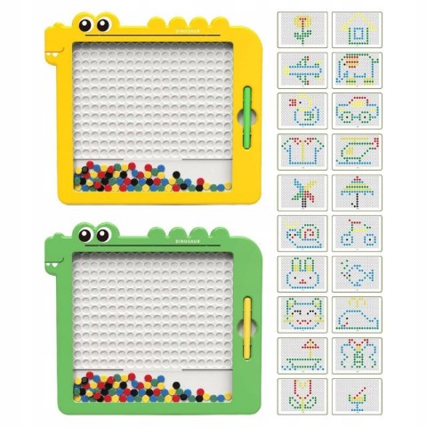 WOOPIE Tablica Magnetyczna dla Dzieci Montessori MagPad Dinozaur WOOPIE Tablica Magnetyczna dla Dzieci Montessori MagPad Dinozaur