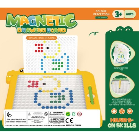 WOOPIE Tablica Magnetyczna dla Dzieci Montessori MagPad Dinozaur WOOPIE Tablica Magnetyczna dla Dzieci Montessori MagPad Dinozaur