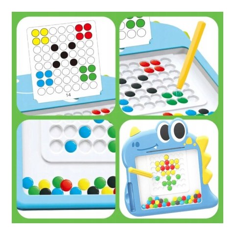 WOOPIE Tablica Magnetyczna dla Dzieci Montessori MagPad Dinozaur WOOPIE Tablica Magnetyczna dla Dzieci Montessori MagPad Dinozaur